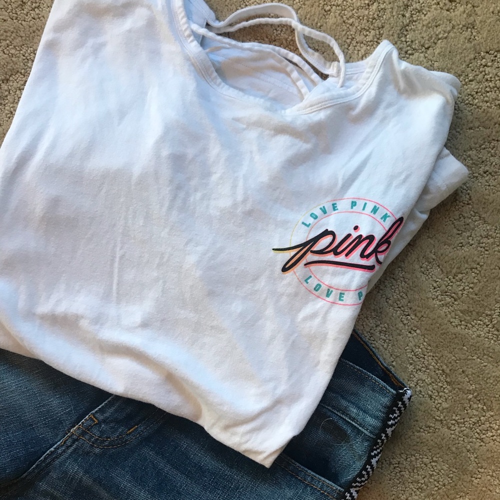 Pink loose t-shirt